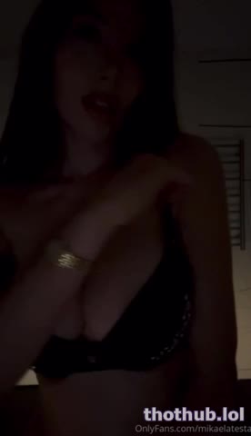 Mikaela Testa naked dildo ride in the bathroom
