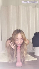 OnlyFans leaked sydneyshortcake dildo play on HDthot