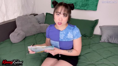OnlyFans leaked Kimmy Kalani - Art Project Turns Sneaky Cumshot on Sexy Fat Ass - ASMR Ass Worship on HDthot