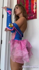 OnlyFans leaked Natalie Roush Dark Magician costume PPV on HDthot