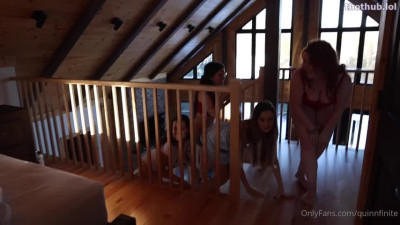 OnlyFans leaked Quinn Finite Charlee A Lucid Wet Dream 4 Girls 1 Guy on HDthot