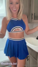 OnlyFans leaked Vicky Stark Cheerleader ppv on HDthot