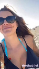 OnlyFans leaked Dakota James beach on HDthot