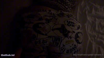 OnlyFans leaked MiaSaaoud massive ass dildo riding OF PPV on HDthot