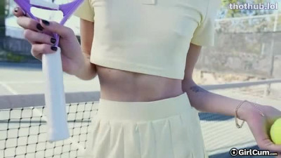 Shrooms Q OnlyFans leaked Shrooms Q Orgasmic Tennis on HDthot