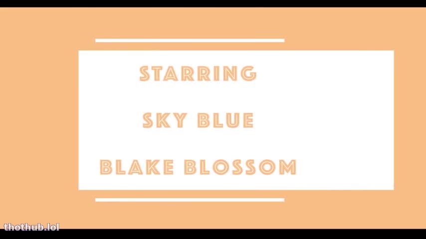 OnlyFans leaked futanari Blake Blossom on HDthot