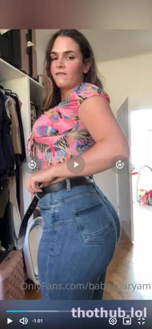 OnlyFans leaked Baby.maryam undressing on HDthot