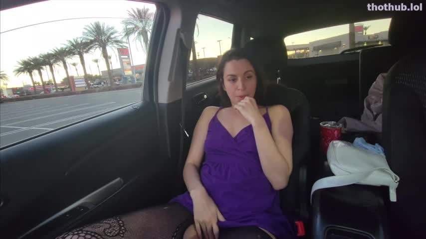 OnlyFans leaked nicole - Masterbate in a car on HDthot