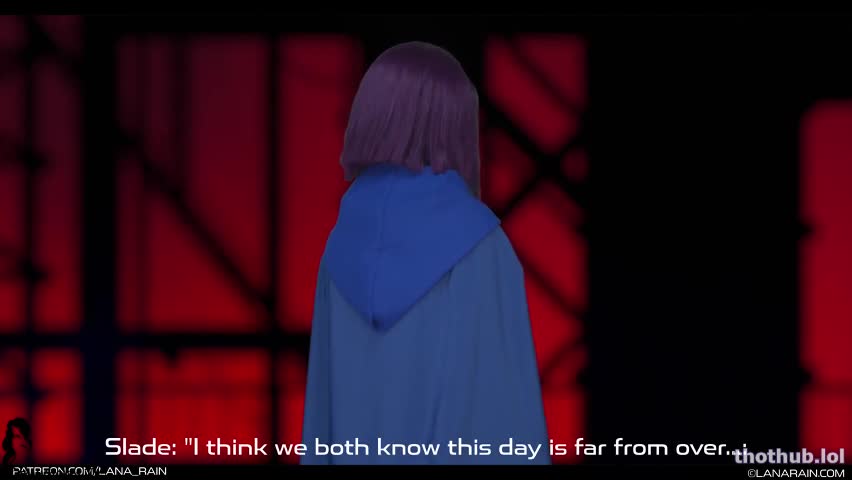 Lana Rain OnlyFans leaked Zone Inspired Raven Teen Titans on HDthot