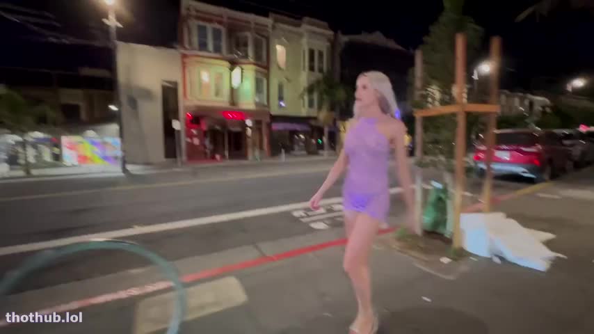 OnlyFans leaked Bitchinbubba_Allie in her Purple Dress on HDthot