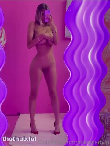 OnlyFans leaked Mikayla Demaiter handbra without panties on HDthot