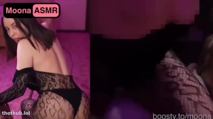 OnlyFans leaked moona asmr licking and showing tits on HDthot